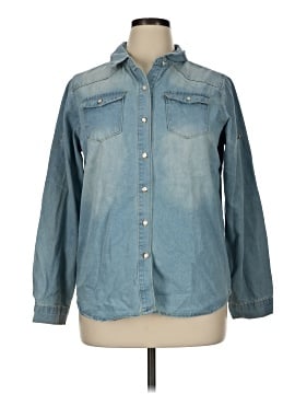 Unbranded Long Sleeve Button-Down Shirt (view 1)