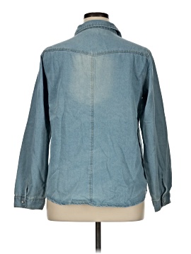 Unbranded Long Sleeve Button-Down Shirt (view 2)