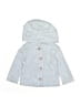 Carter's Silver Zip Up Hoodie 0-3 MO / 3 MO - photo 1