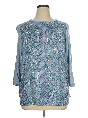 Talbots Outlet 3/4 Sleeve Blouse (view 1)