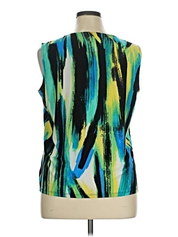 Black Label by Evan Picone Sleeveless Blouse (view 2)