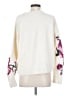 1.State Floral White Pullover Sweater Size S - photo 2
