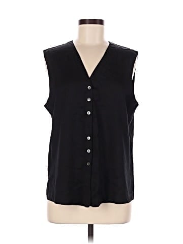 Eileen Fisher Sleeveless Silk Top (view 1)