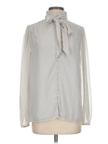 Ann Taylor Long Sleeve Blouse (view 1)