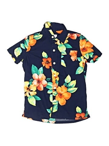 Gap Kids Short Sleeve Button-Down Shirt (view 1)
