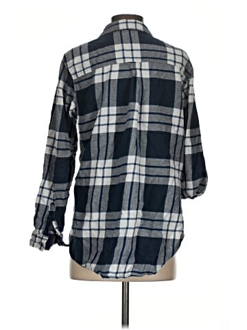 Wrangler Jeans Co 3/4 Sleeve Button-Down Shirt (view 2)