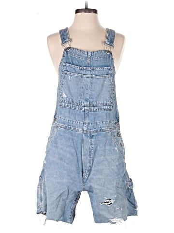 Gap Overall Shorts (view 1)