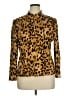 St. John Animal Print Black Gold Jacket Size XL (estimated) - photo 1