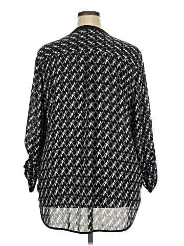 Roz & Ali 3/4 Sleeve Blouse (view 2)