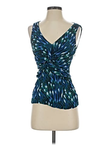 Tory Burch Sleeveless Silk Top (view 1)