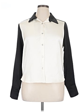 Karen Kane Long Sleeve Blouse (view 1)
