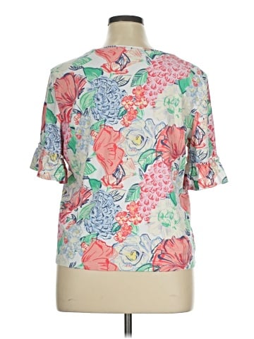 Kim Rogers Short Sleeve Blouse (view 2)
