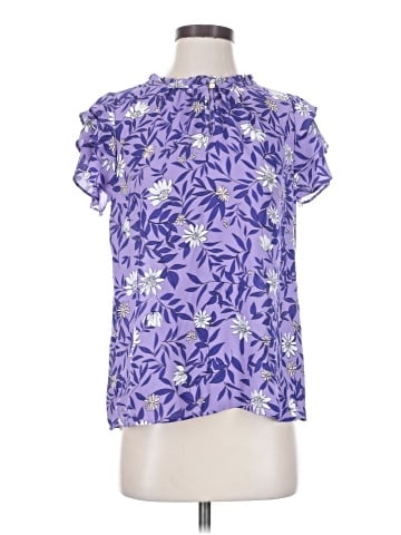 Liz Claiborne Short Sleeve Blouse (view 1)