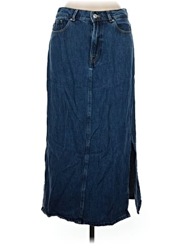 7 For All Mankind Denim Skirt (view 1)