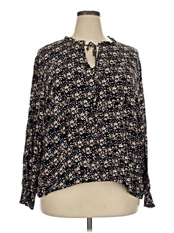 Sanctuary 3/4 Sleeve Blouse (view 1)