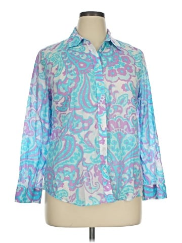 Talbots 3/4 Sleeve Blouse (view 1)