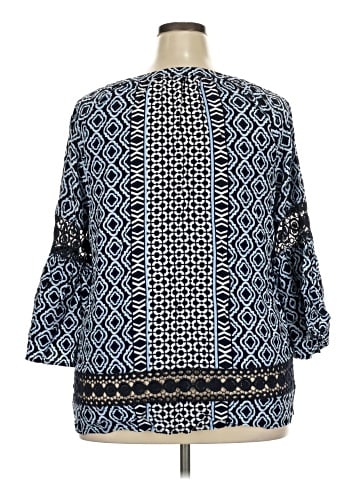 Crown & Ivy 3/4 Sleeve Blouse (view 2)