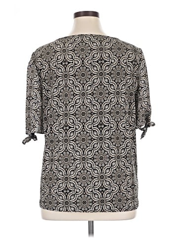 Ann Taylor Factory Short Sleeve Blouse (view 2)