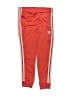 Adidas Red Track Pants Size 7 - 8 - photo 1