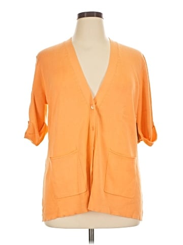 Coldwater Creek Silk Cardigan (view 1)