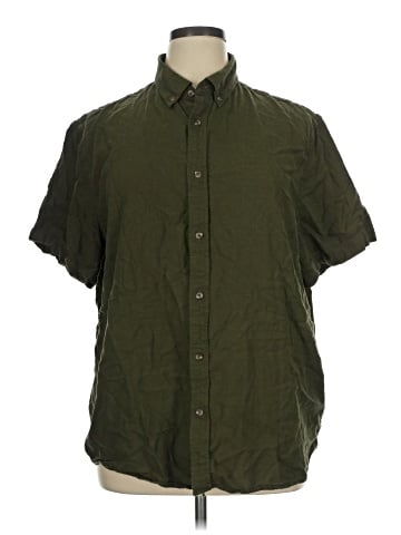 Banana Republic Factory Store Short Sleeve Button-Down Shirt (view 1)