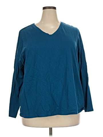 Lands' End 3/4 Sleeve Top (view 1)