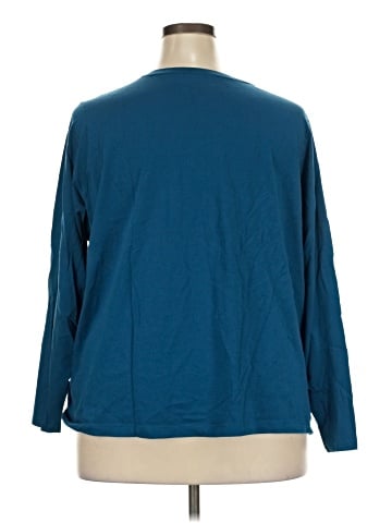 Lands' End 3/4 Sleeve Top (view 2)