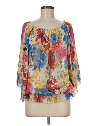 Sunny Leigh 3/4 Sleeve Blouse (view 1)