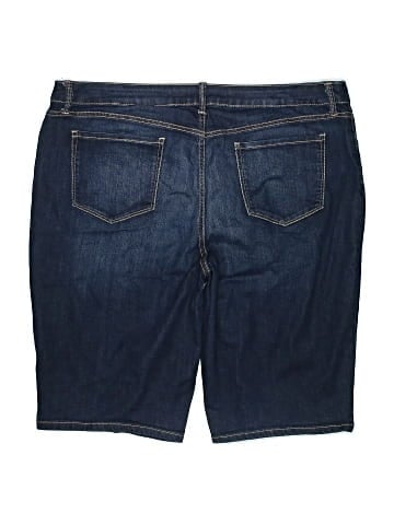 St. John's Bay Denim Shorts (view 2)