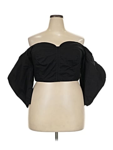 ELOQUII 3/4 Sleeve Blouse (view 1)