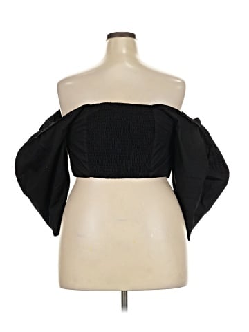 ELOQUII 3/4 Sleeve Blouse (view 2)