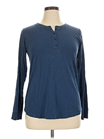 LAKE Long Sleeve Henley (view 1)