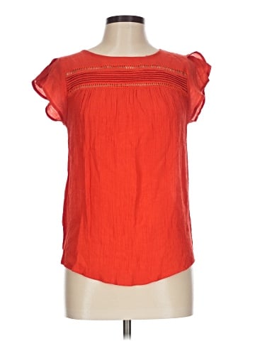 E&M Collection Short Sleeve Blouse (view 1)