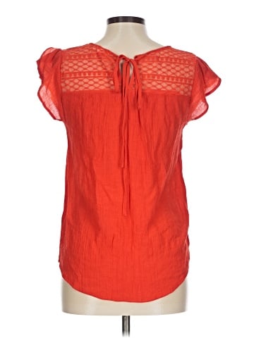 E&M Collection Short Sleeve Blouse (view 2)