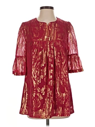 Sara Campbell 3/4 Sleeve Blouse (view 1)