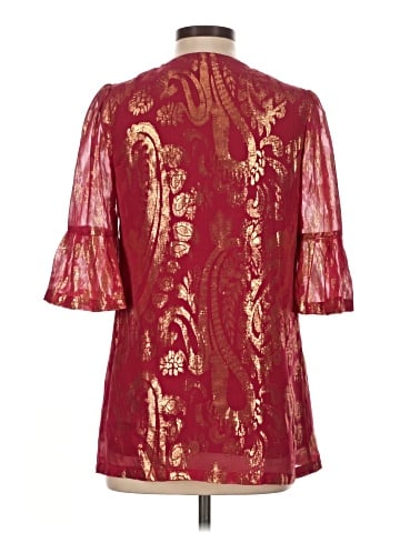 Sara Campbell 3/4 Sleeve Blouse (view 2)
