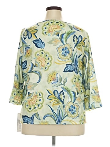 Alfred Dunner 3/4 Sleeve Blouse (view 2)