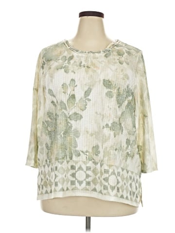 Alfred Dunner 3/4 Sleeve Blouse (view 1)