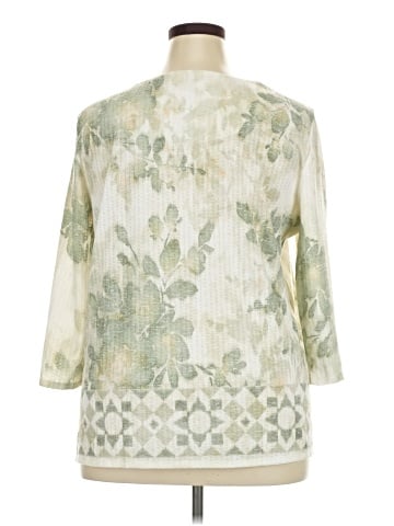 Alfred Dunner 3/4 Sleeve Blouse (view 2)