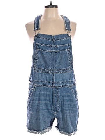 Gap Overall Shorts (view 1)