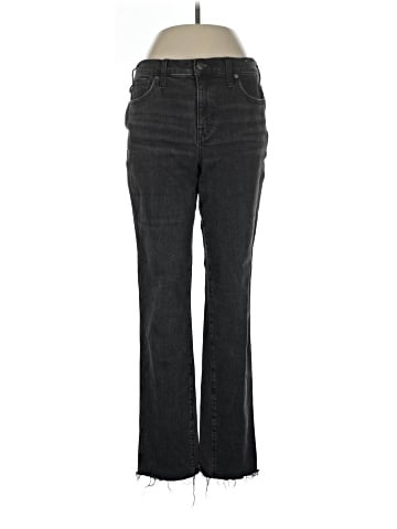 Madewell Mid-Rise Stovepipe Jeans in Armand Wash: Raw-Hem Edition (view 1)