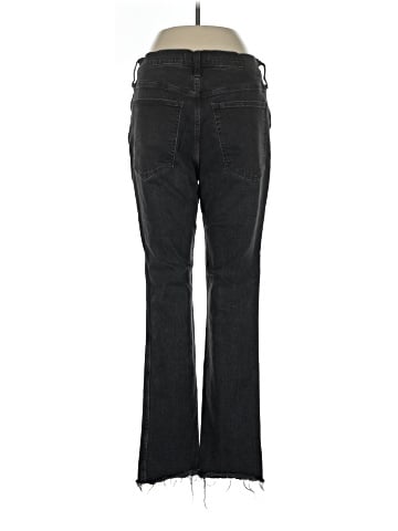 Madewell Mid-Rise Stovepipe Jeans in Armand Wash: Raw-Hem Edition (view 2)