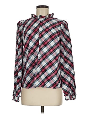 J.Crew Factory Store Long Sleeve Blouse (view 1)