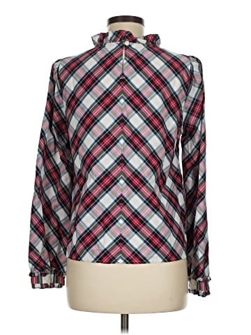 J.Crew Factory Store Long Sleeve Blouse (view 2)