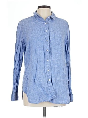 L.L.Bean Long Sleeve Button-Down Shirt (view 1)