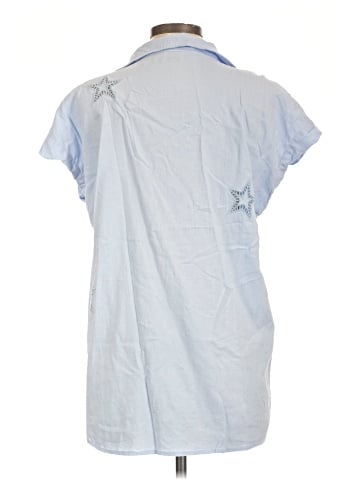 Elie Tahari Short Sleeve Blouse (view 2)