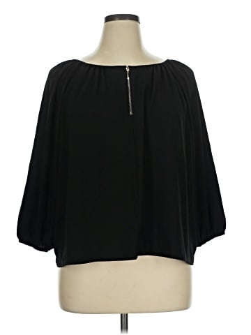 White House Black Market 3/4 Sleeve Blouse (view 1)