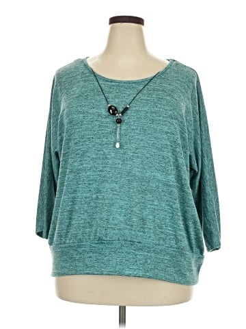 NY Collection 3/4 Sleeve T-Shirt (view 1)