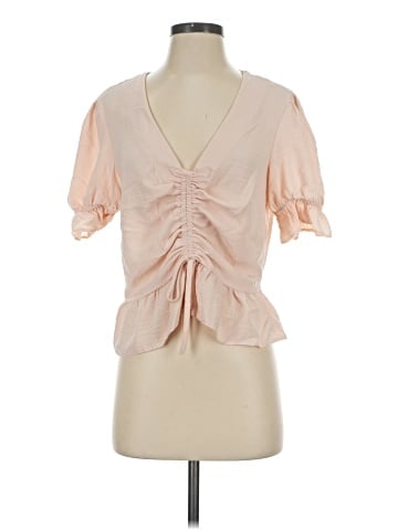 Topshop Short Sleeve Blouse (view 1)