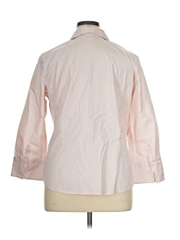Chico's 3/4 Sleeve Button-Down Shirt (view 2)